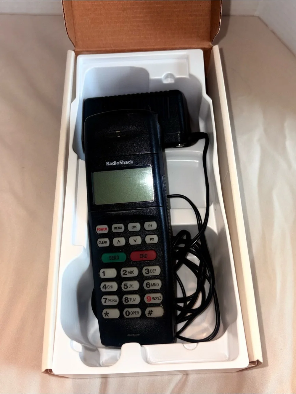 RadioShack Handheld Cellular Telephone - Black